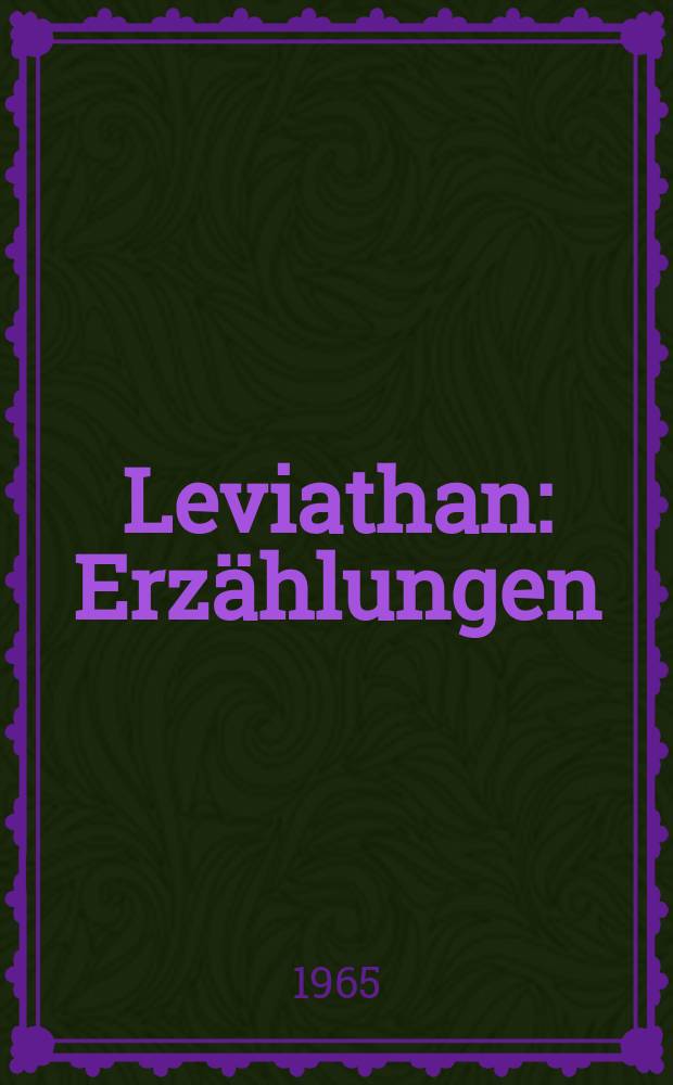 Leviathan : Erzählungen
