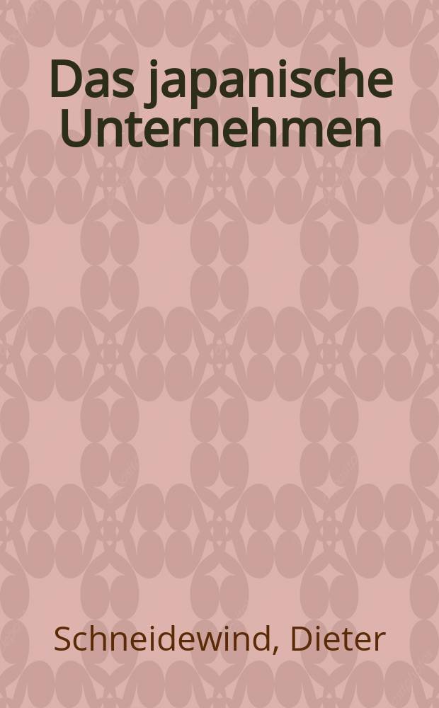 Das japanische Unternehmen