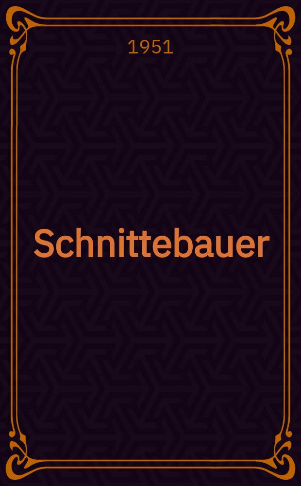 Schnittebauer