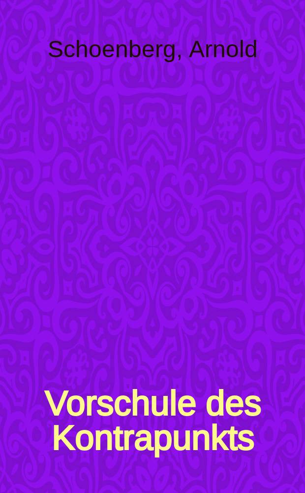 Vorschule des Kontrapunkts