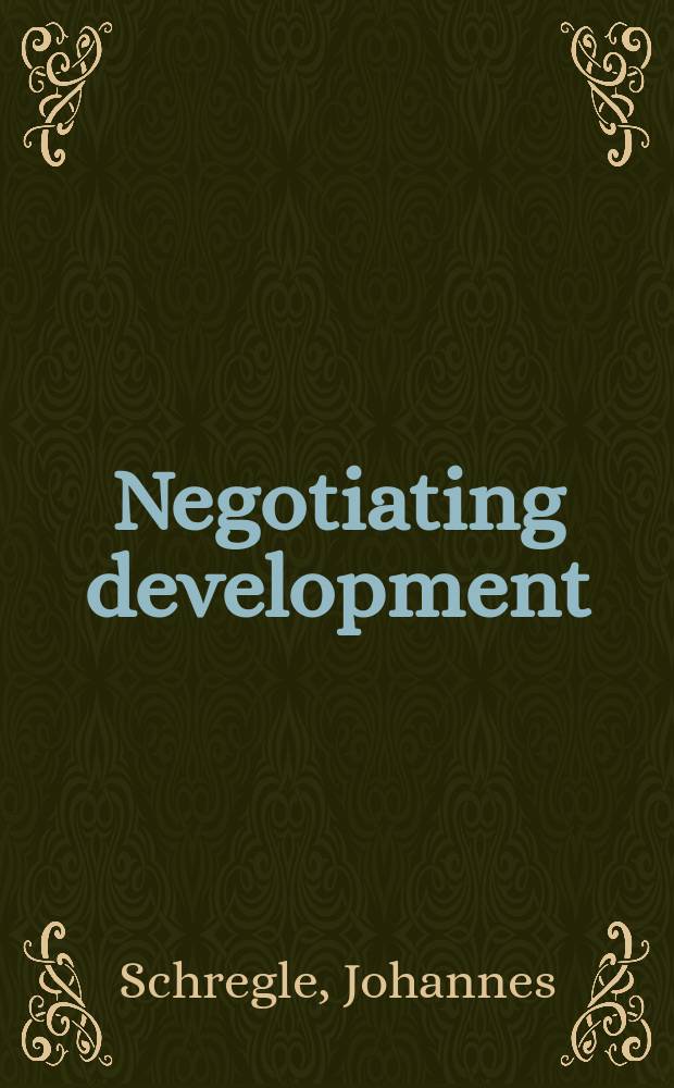 Negotiating development : Labour relations in Southern Asia