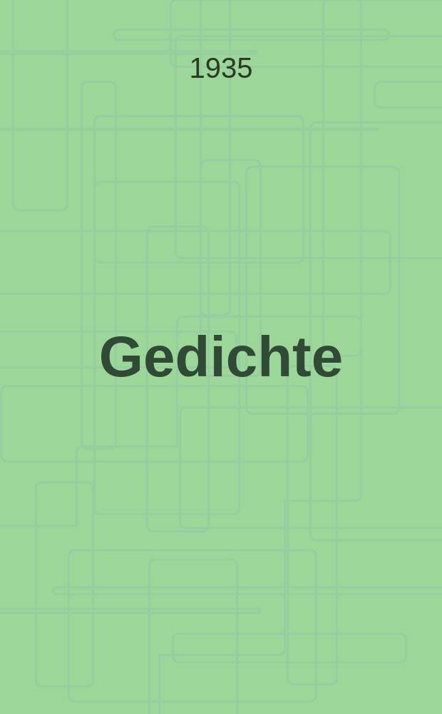 Gedichte
