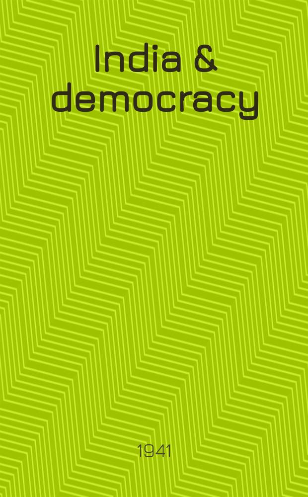 India & democracy