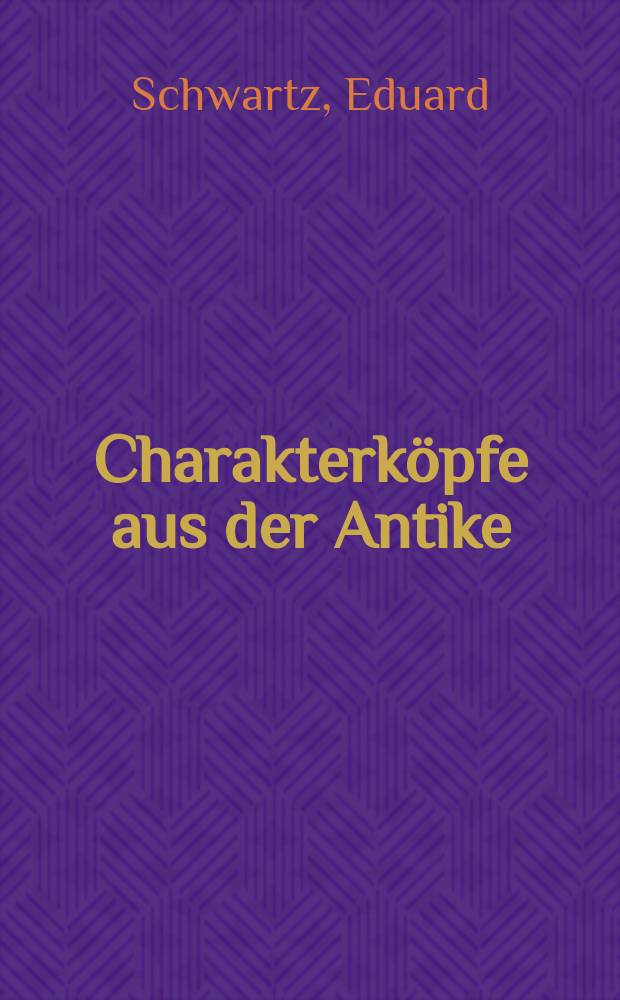 Charakterköpfe aus der Antike