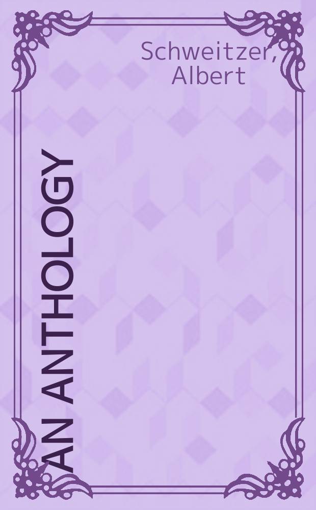 An anthology