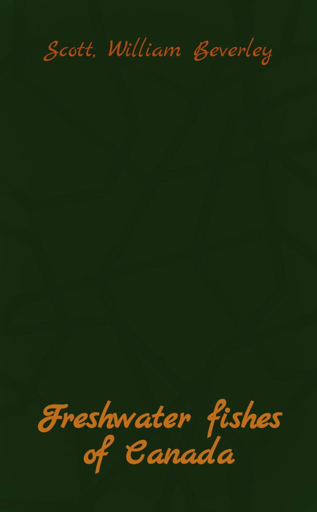 Freshwater fishes of Canada