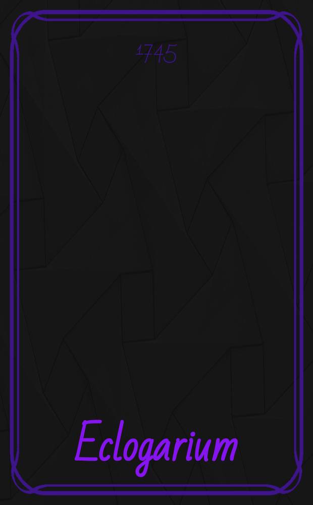 Eclogarium