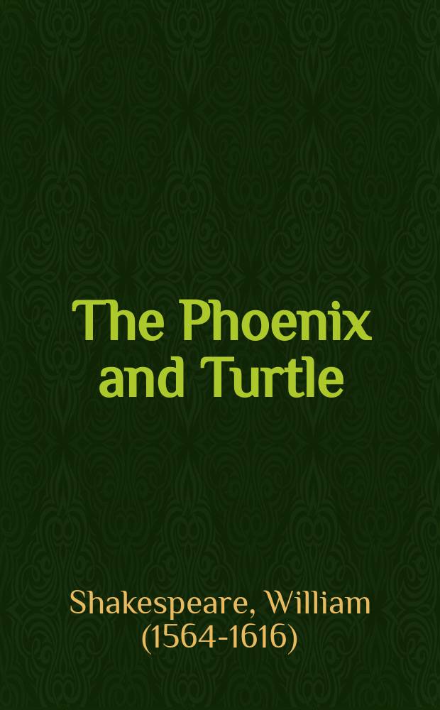The Phoenix and Turtle