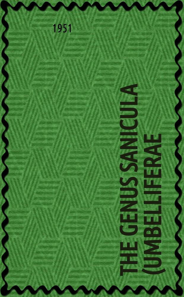 The genus Sanicula (Umbelliferae) in the Old World and the New