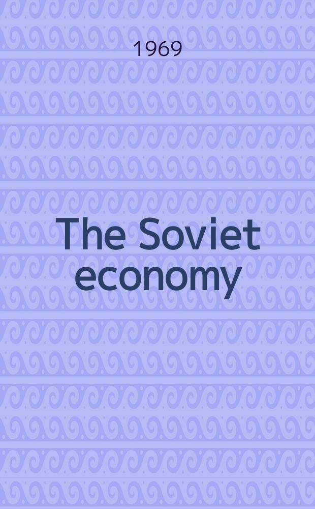 The Soviet economy