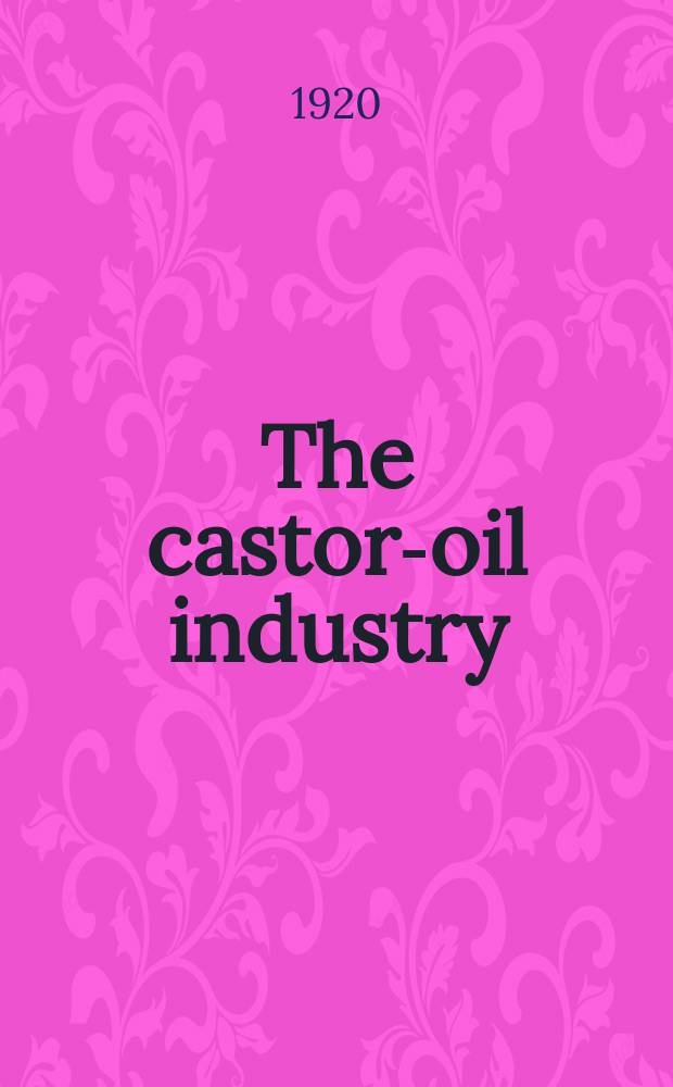 The castor-oil industry