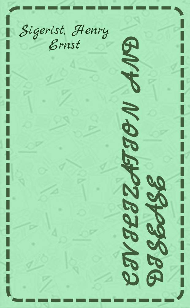 Civilization and disease