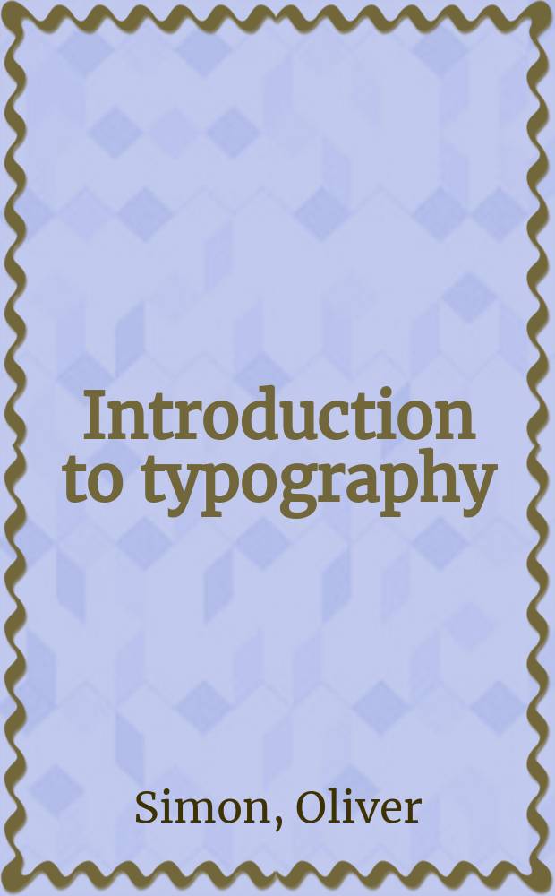Introduction to typography