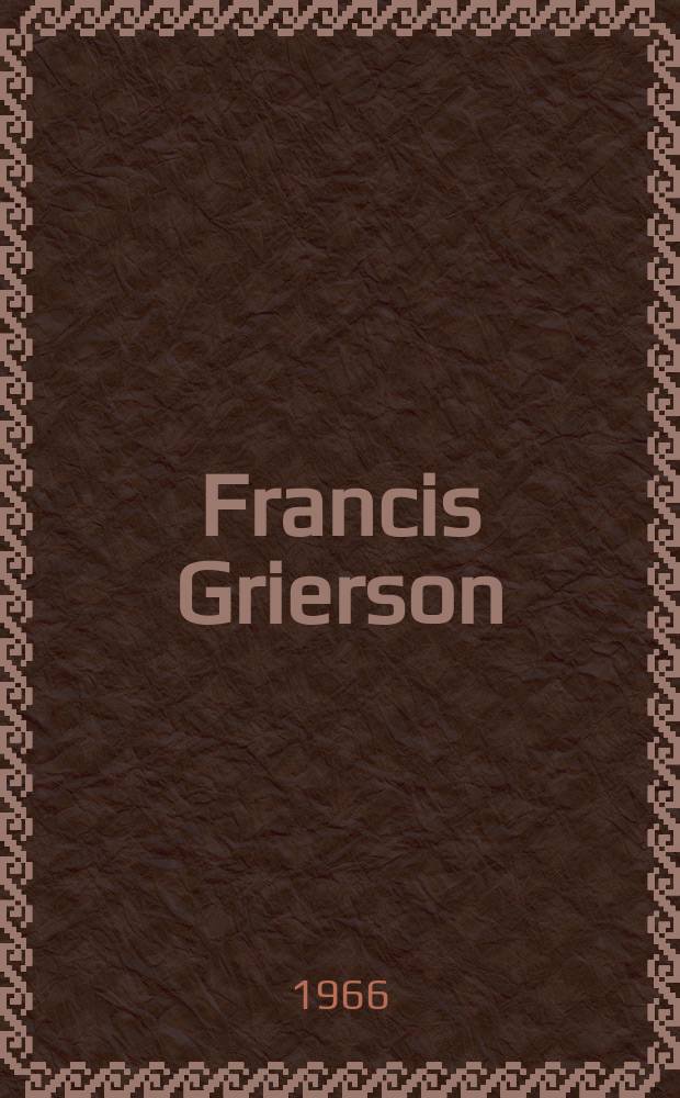 Francis Grierson