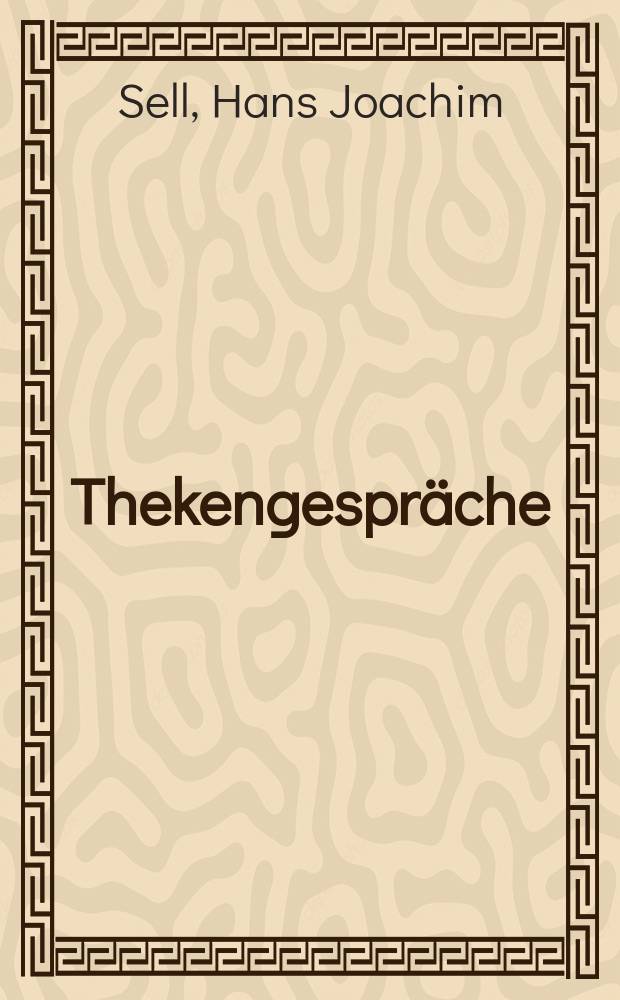 Thekengespräche