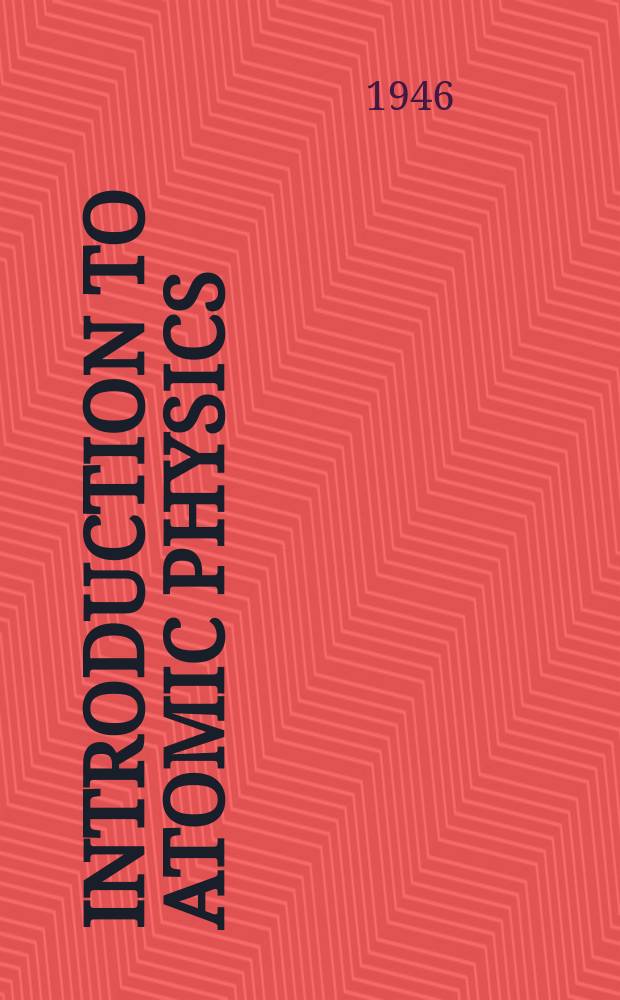 Introduction to atomic physics