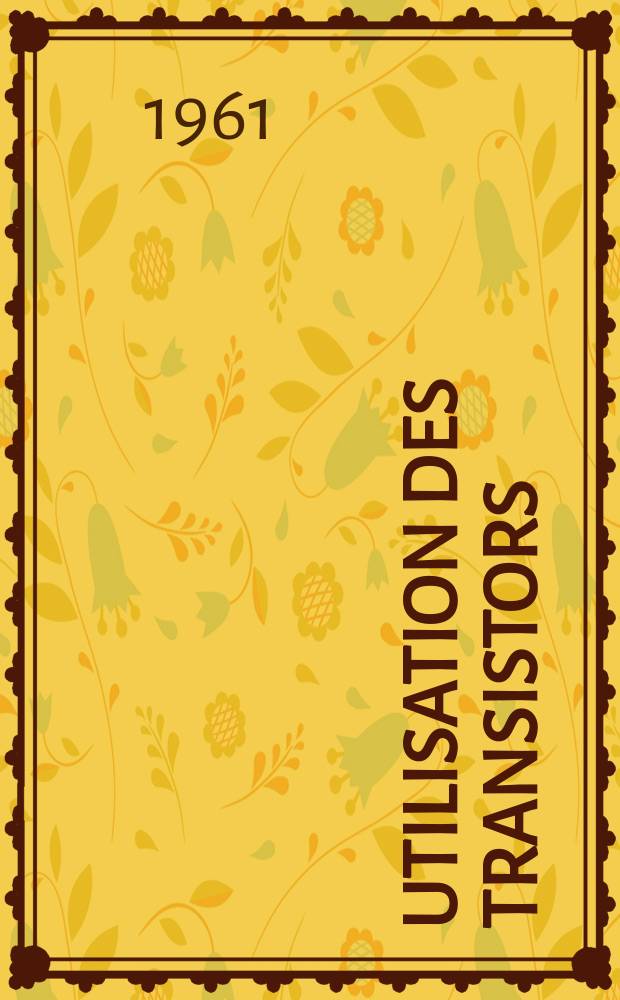 Utilisation des transistors