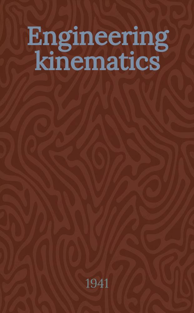 Engineering kinematics