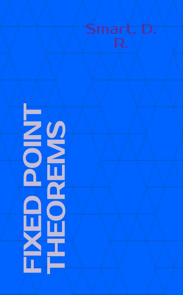 Fixed point theorems