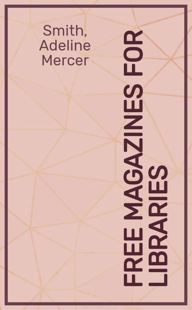 Free magazines for libraries