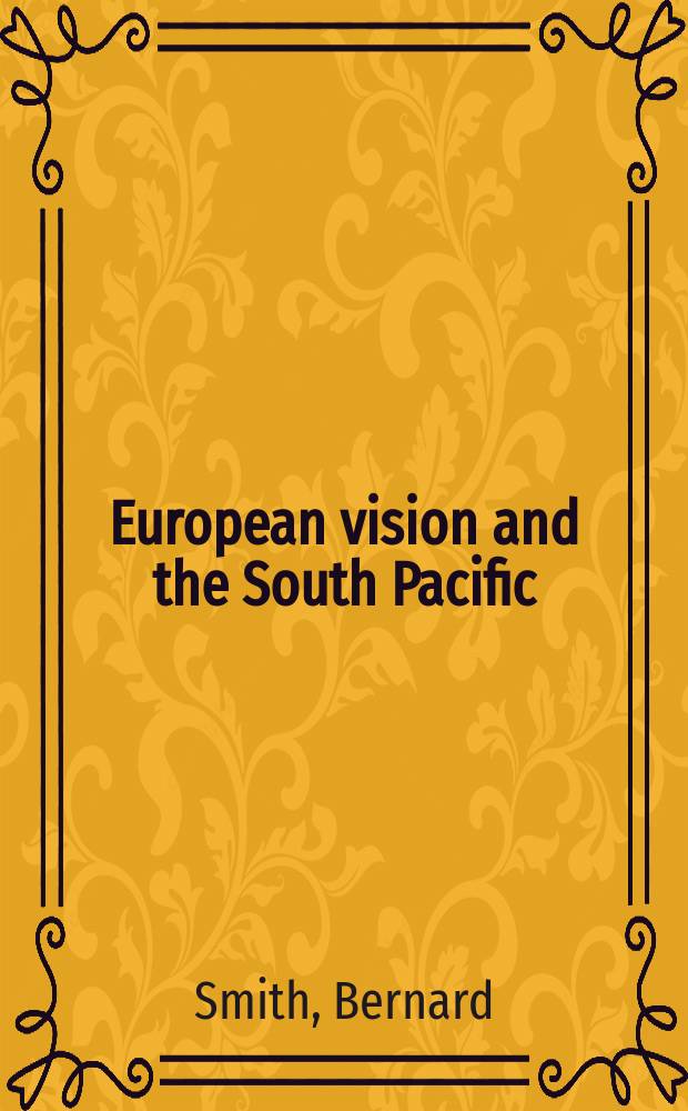 European vision and the South Pacific