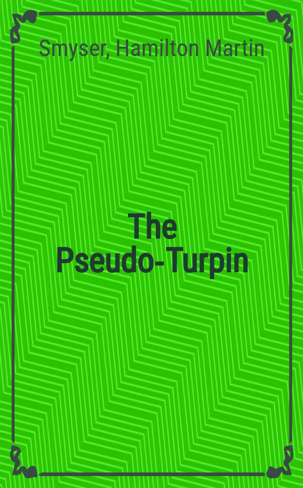 The Pseudo-Turpin