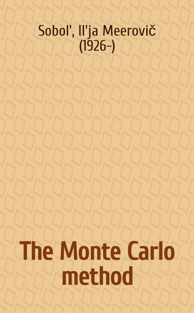 The Monte Carlo method
