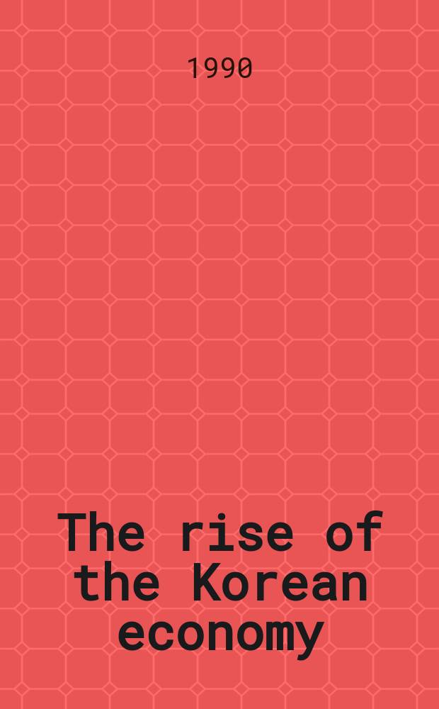 The rise of the Korean economy