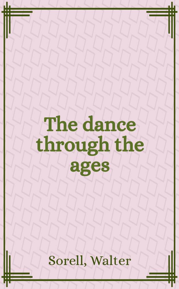 The dance through the ages