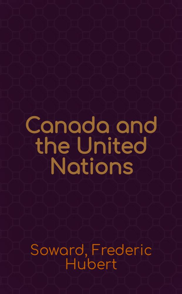 Canada and the United Nations