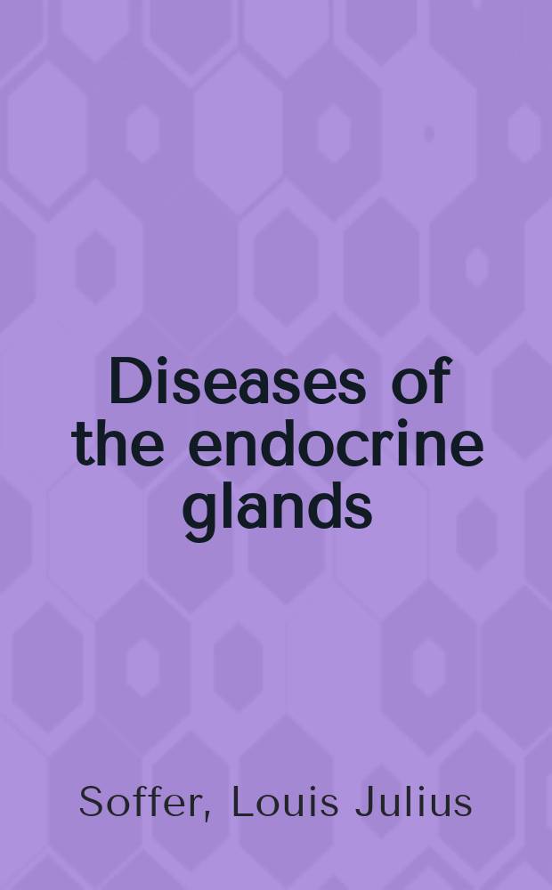 Diseases of the endocrine glands