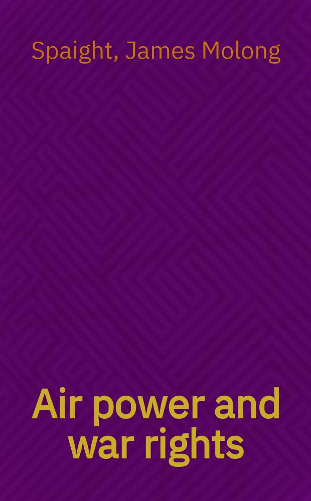 Air power and war rights