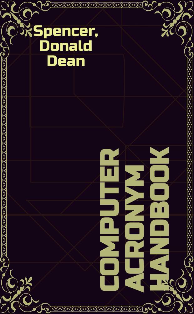 Computer acronym handbook