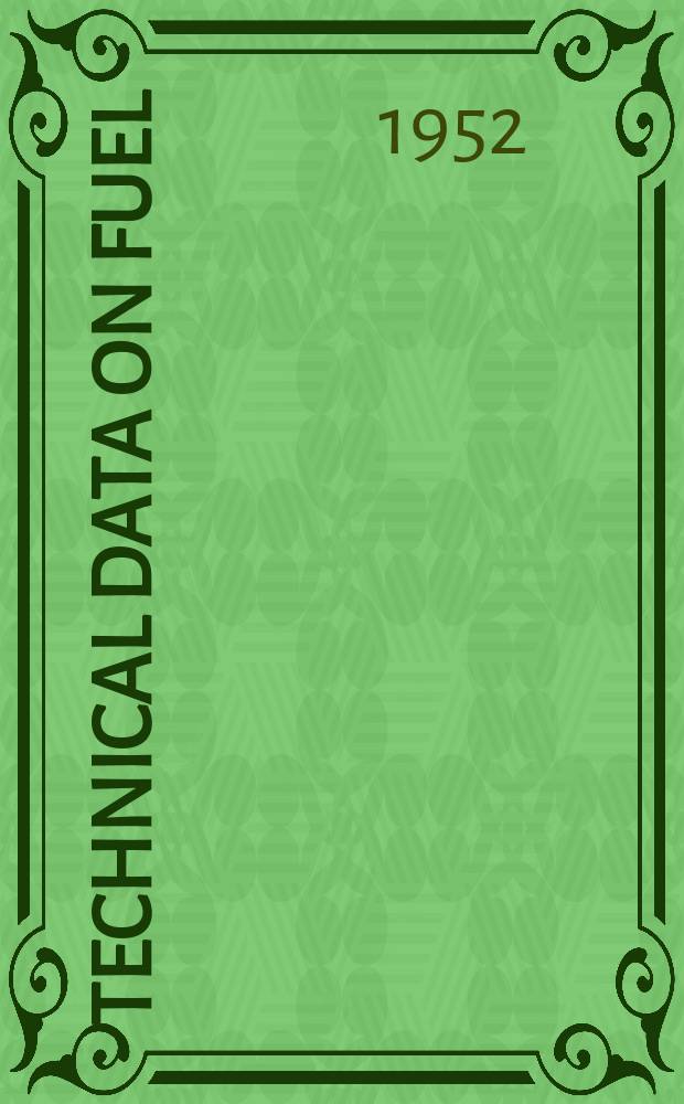 Technical data on fuel