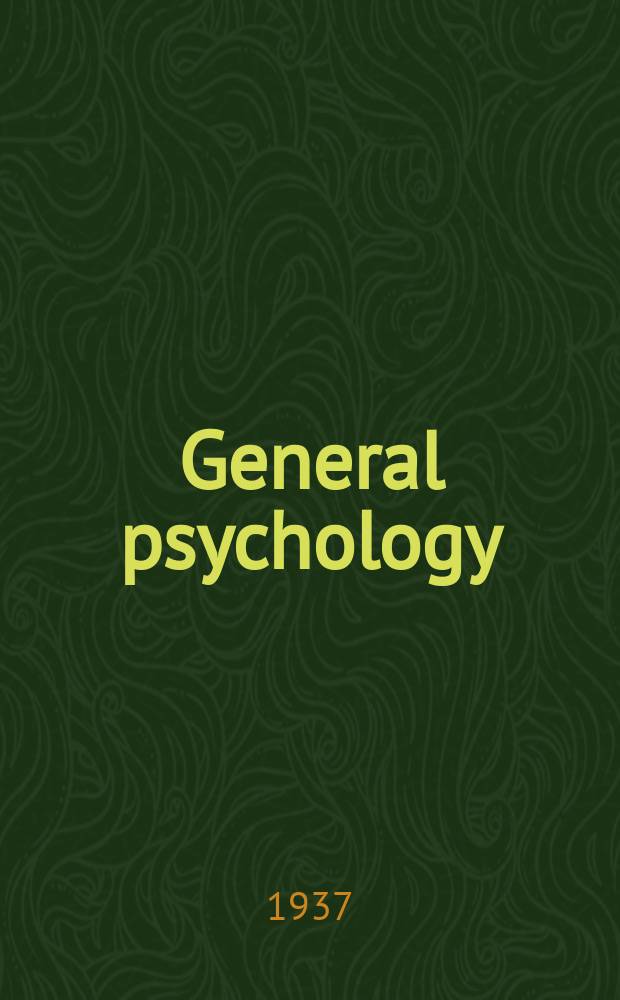 General psychology