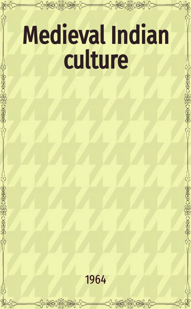 Medieval Indian culture