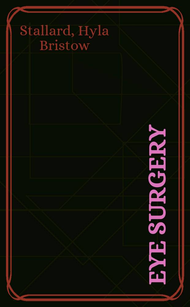 Eye surgery
