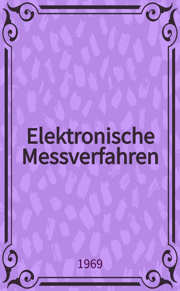 Elektronische Messverfahren