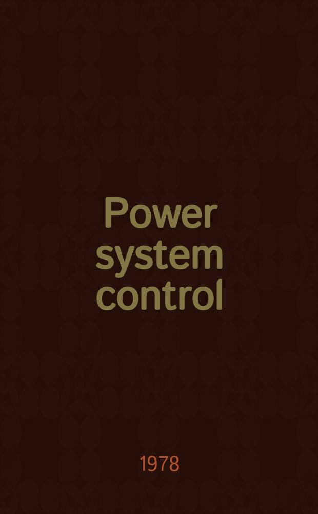 Power system control