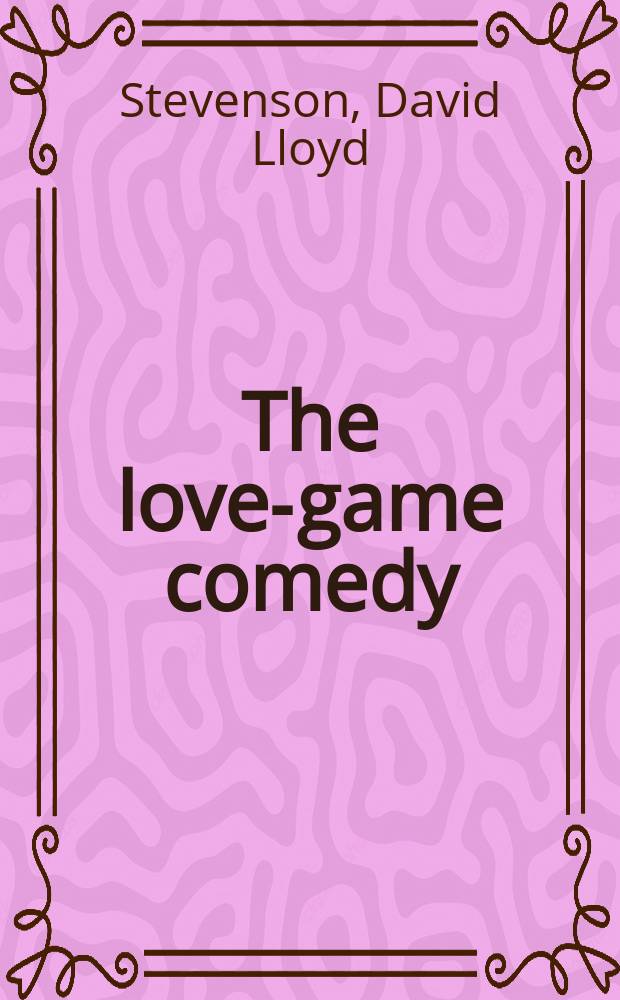 The love-game comedy