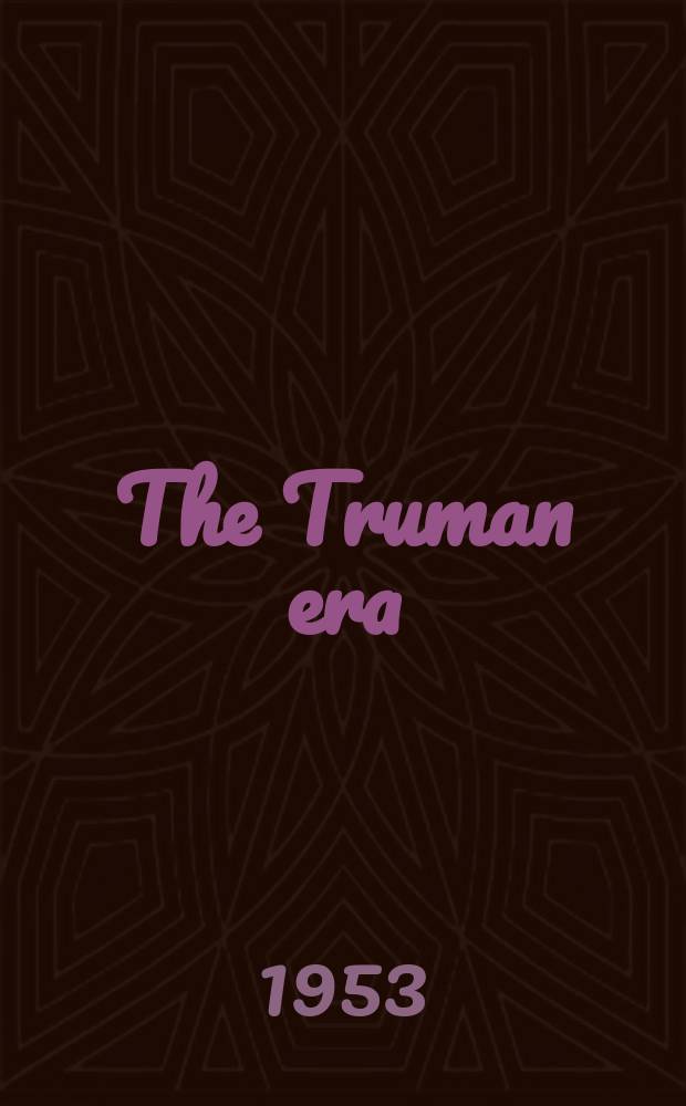 The Truman era