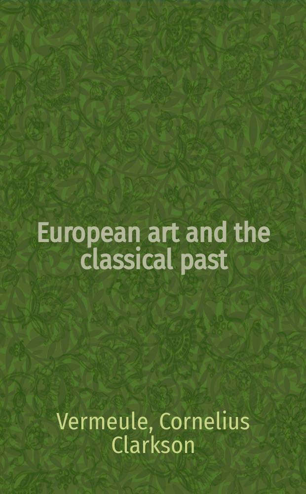 European art and the classical past