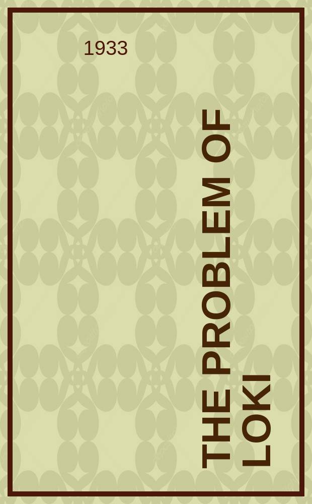 The problem of Loki