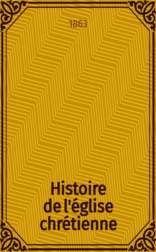 Histoire de l'église chrétienne