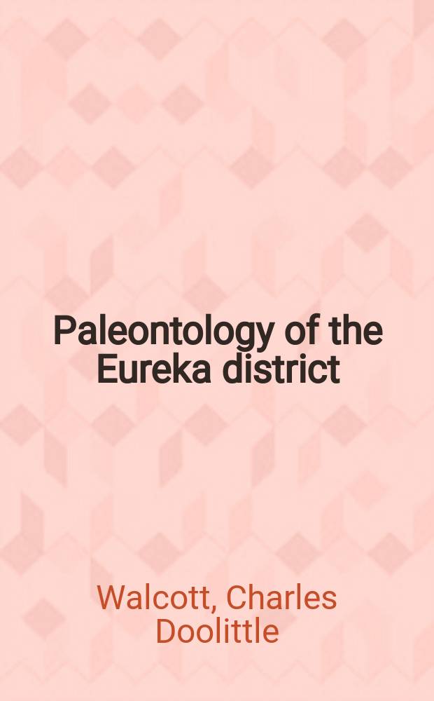 Paleontology of the Eureka district