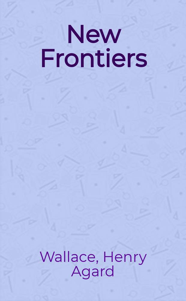 New Frontiers