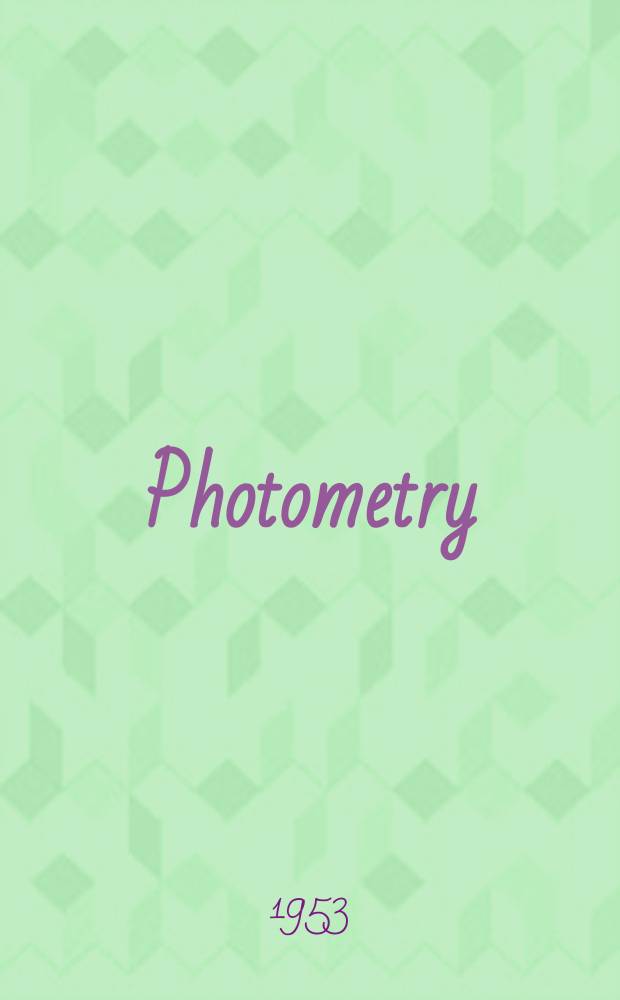 Photometry