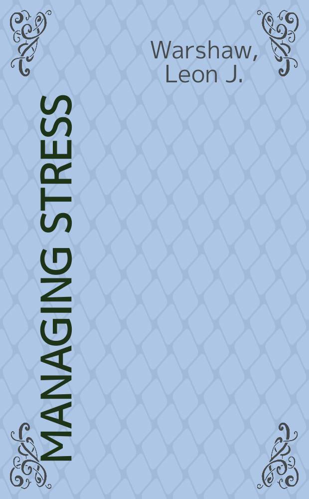 Managing stress