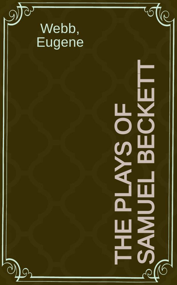 The plays of Samuel Beckett