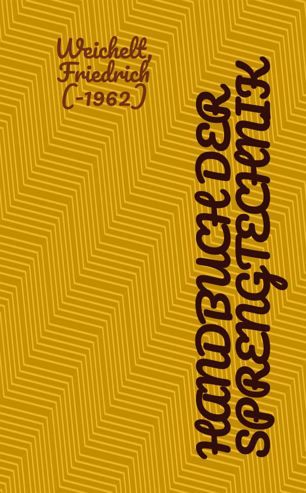 Handbuch der Sprengtechnik